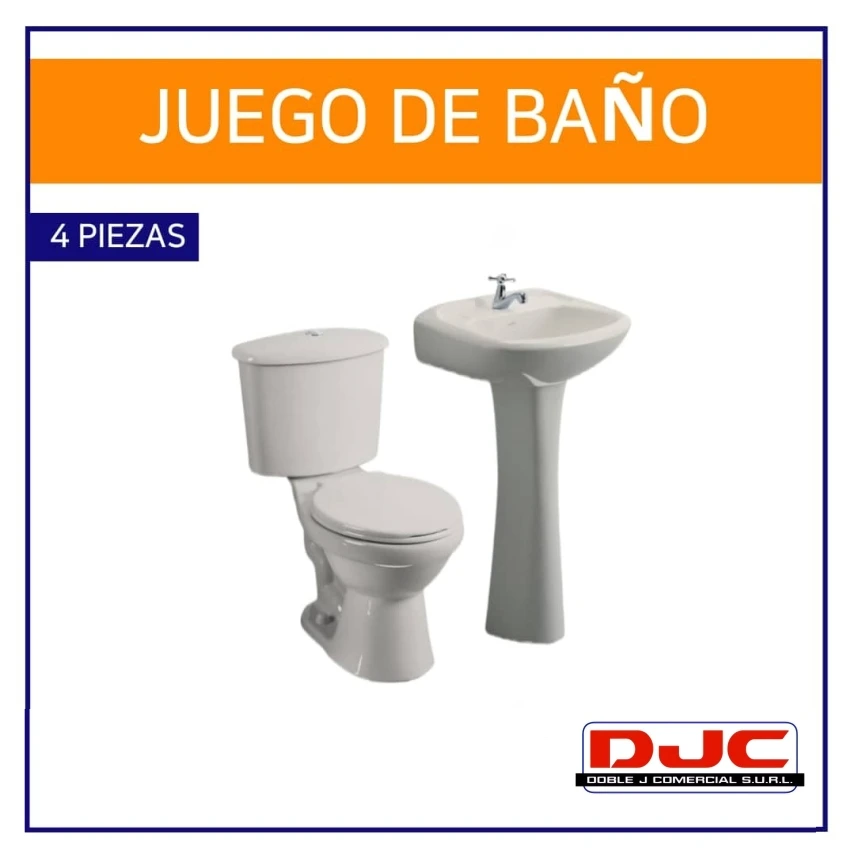 Juego de Baño (4 Piezas)
