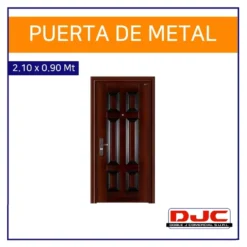 Puerta de Metal 2.10x0.90